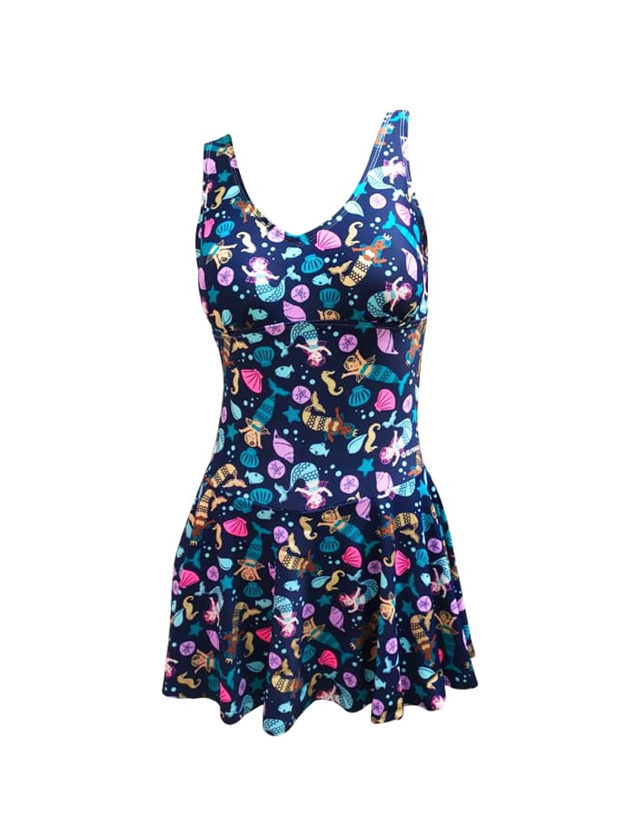 Basic Ladies 1pc Swimsuit [Value Buy / -50% OFF in *GREEN* Pattern ...